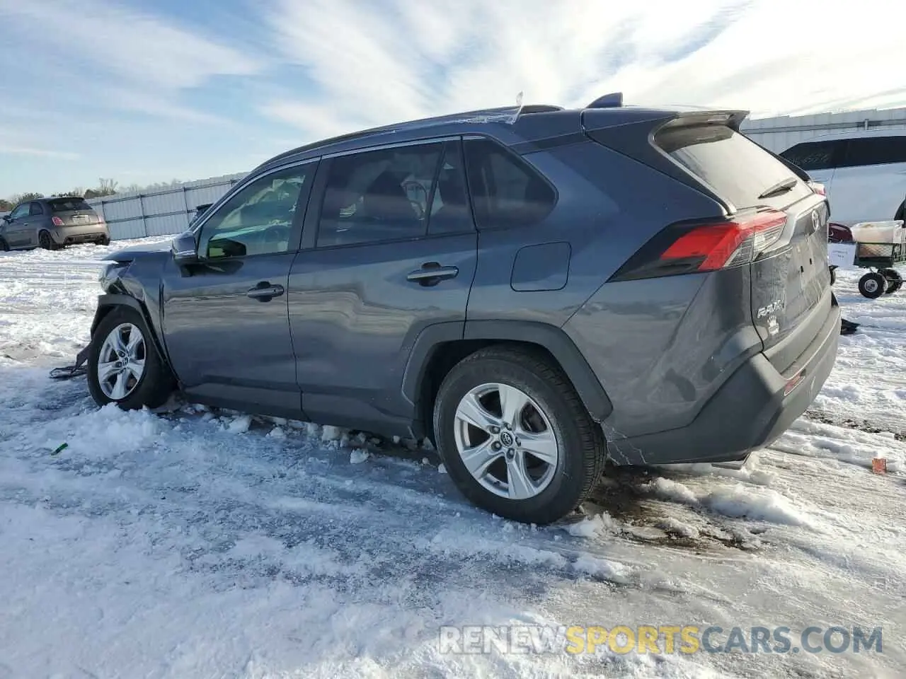 2 Photograph of a damaged car JTMP1RFV1KD014150 TOYOTA RAV4 2019