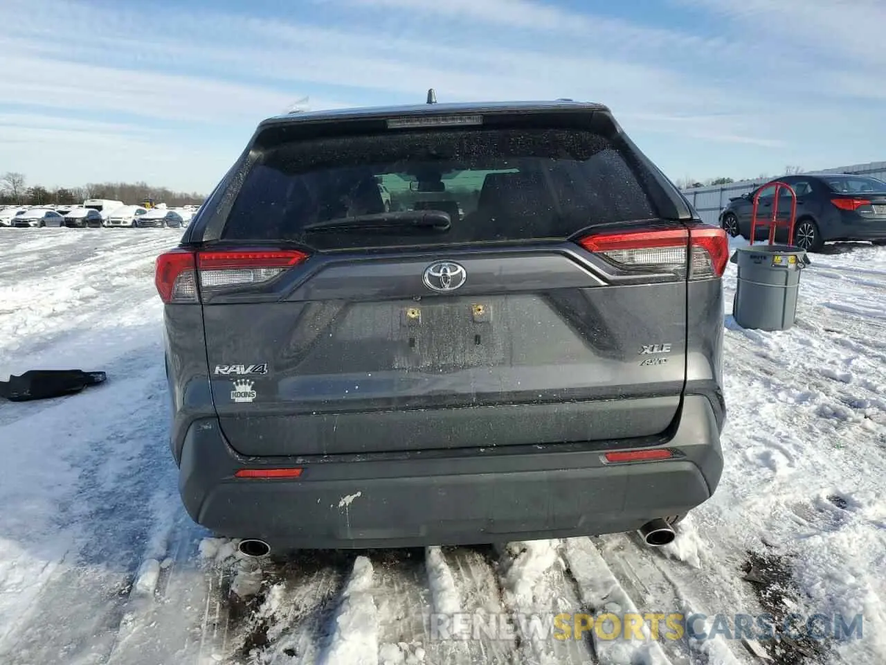 6 Photograph of a damaged car JTMP1RFV1KD014150 TOYOTA RAV4 2019