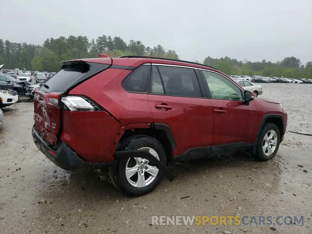 3 Фотография поврежденного автомобиля JTMP1RFV1KD522182 TOYOTA RAV4 2019