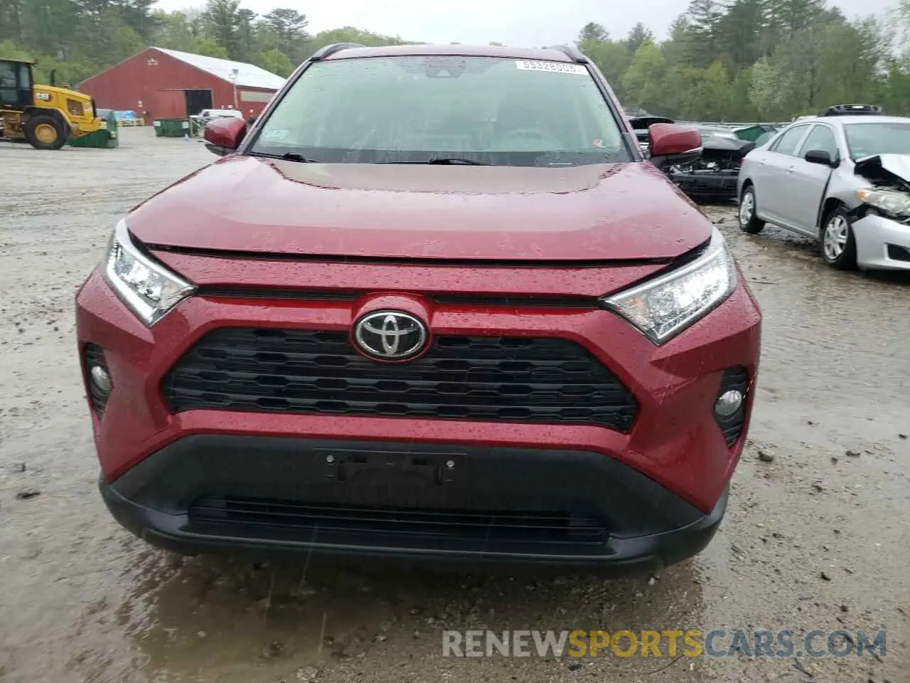5 Фотография поврежденного автомобиля JTMP1RFV1KD522182 TOYOTA RAV4 2019