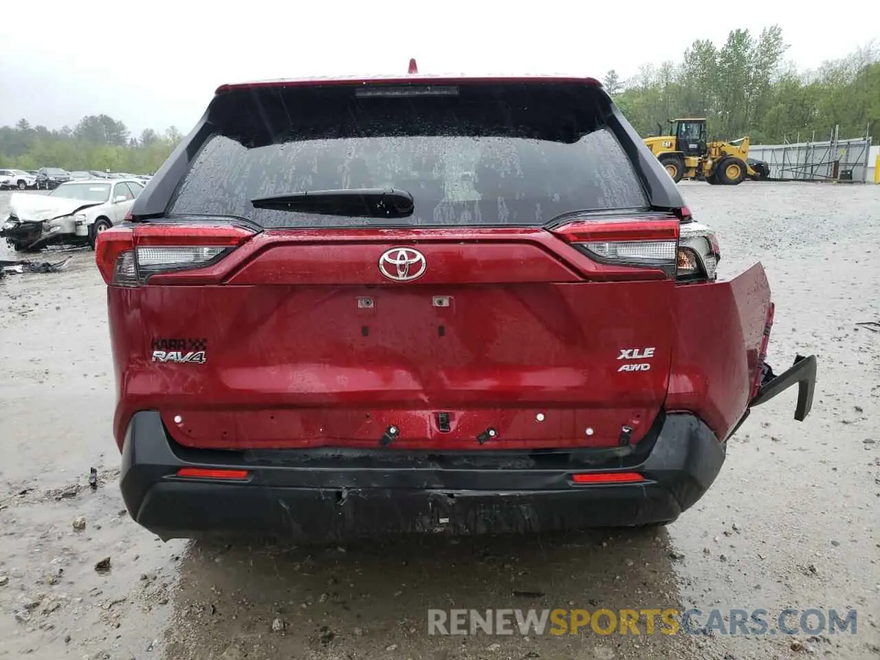 6 Фотография поврежденного автомобиля JTMP1RFV1KD522182 TOYOTA RAV4 2019