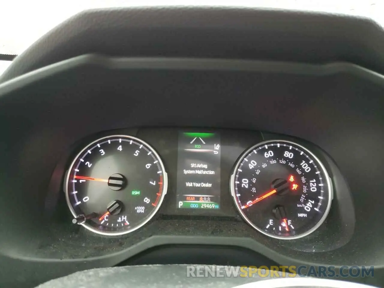 9 Фотография поврежденного автомобиля JTMP1RFV1KD522182 TOYOTA RAV4 2019