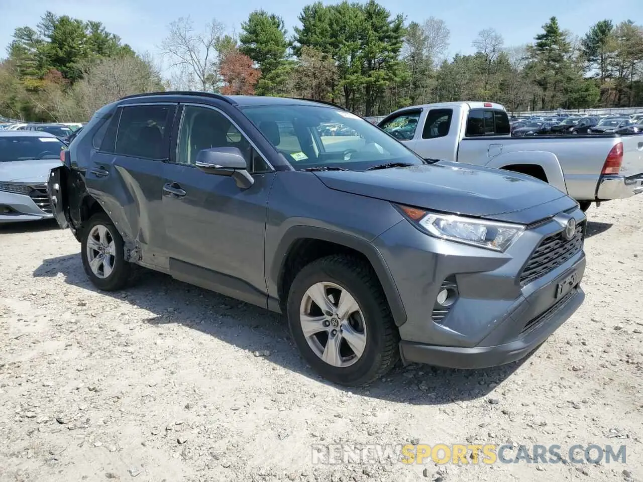 4 Фотография поврежденного автомобиля JTMP1RFV2KD030700 TOYOTA RAV4 2019