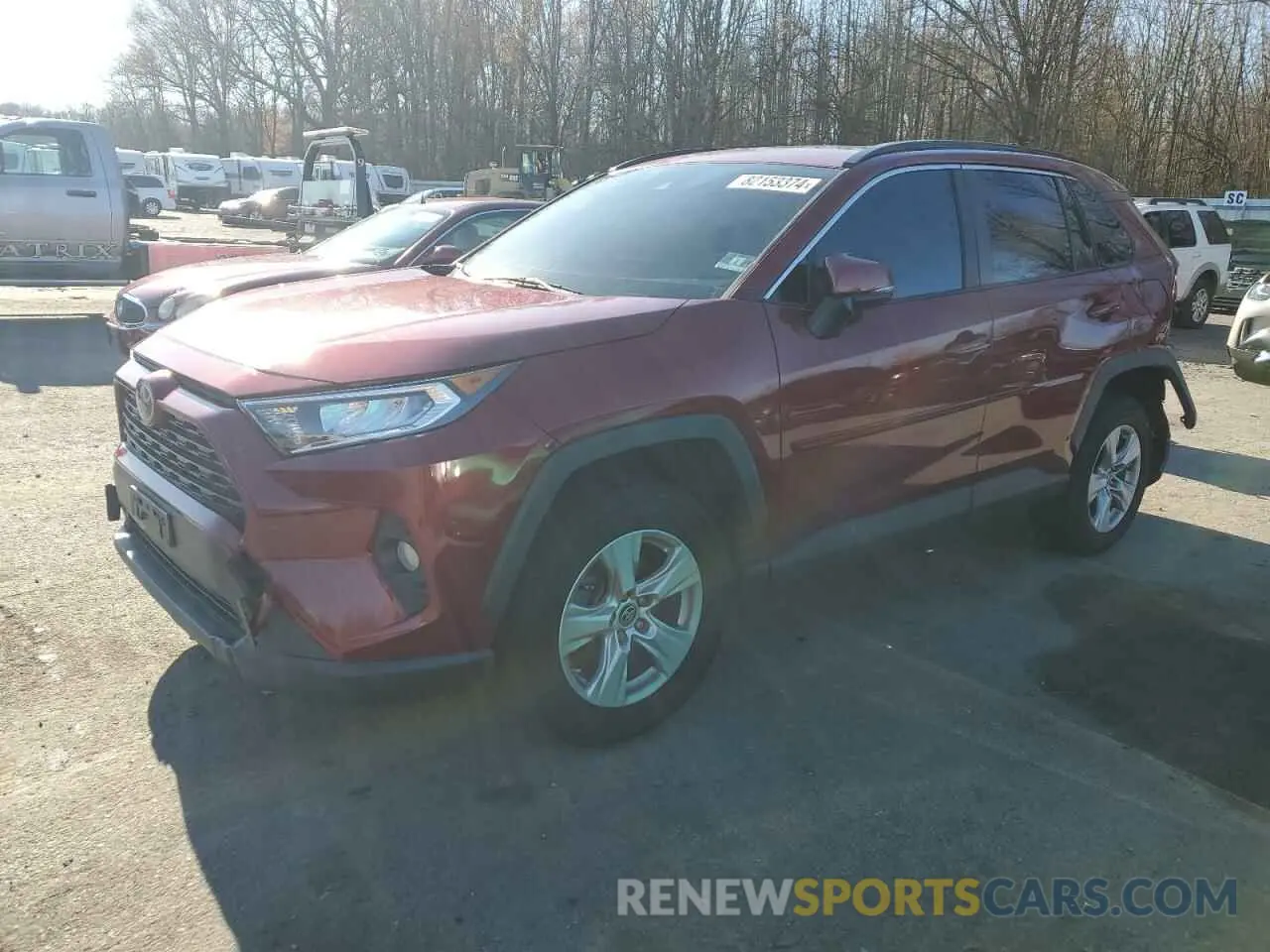 1 Фотография поврежденного автомобиля JTMP1RFV2KD039171 TOYOTA RAV4 2019