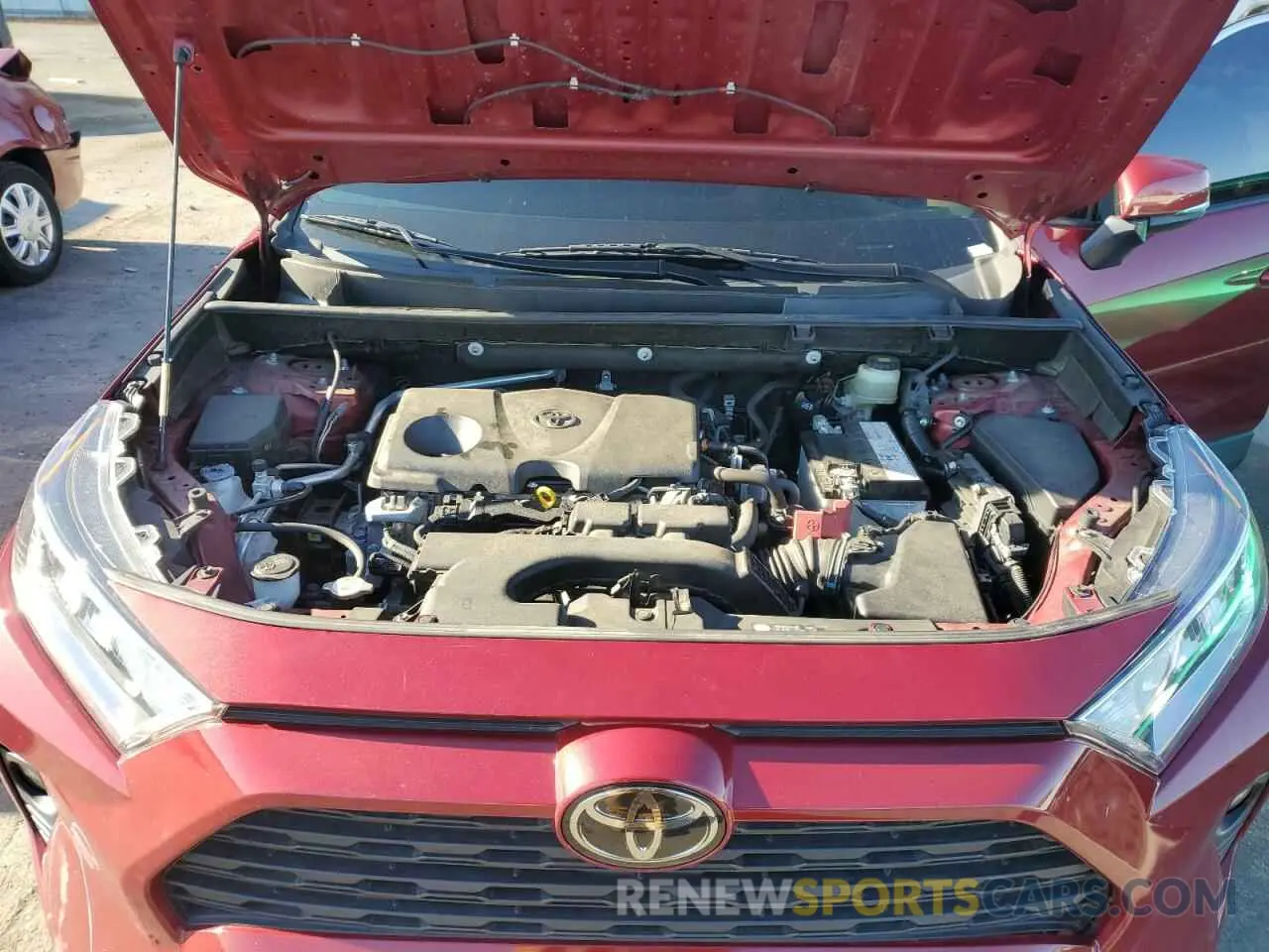 12 Фотография поврежденного автомобиля JTMP1RFV2KD039171 TOYOTA RAV4 2019