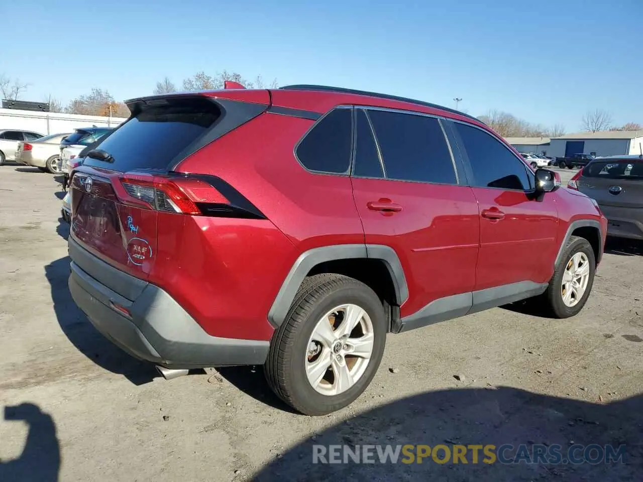 3 Фотография поврежденного автомобиля JTMP1RFV2KD039171 TOYOTA RAV4 2019