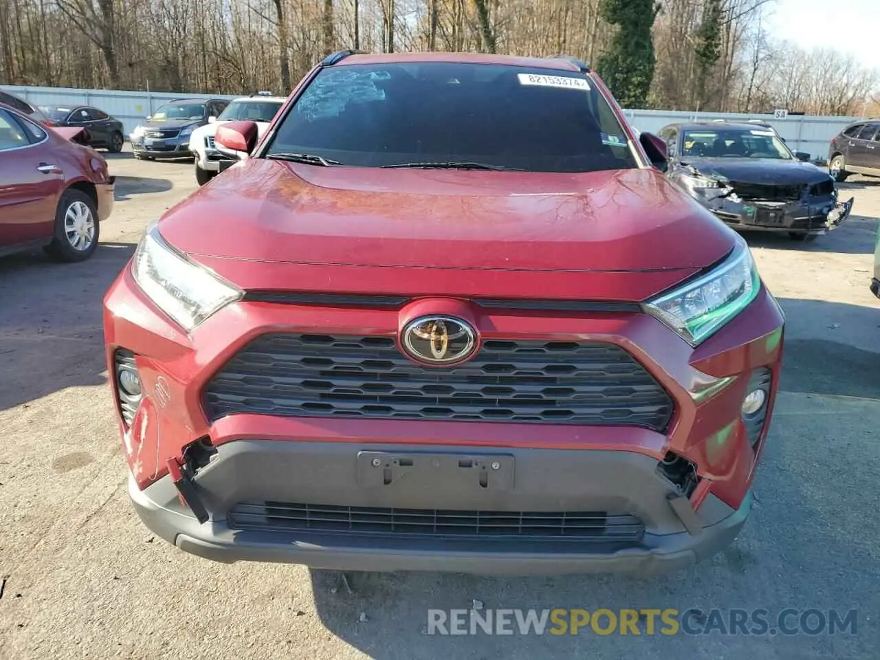 5 Фотография поврежденного автомобиля JTMP1RFV2KD039171 TOYOTA RAV4 2019