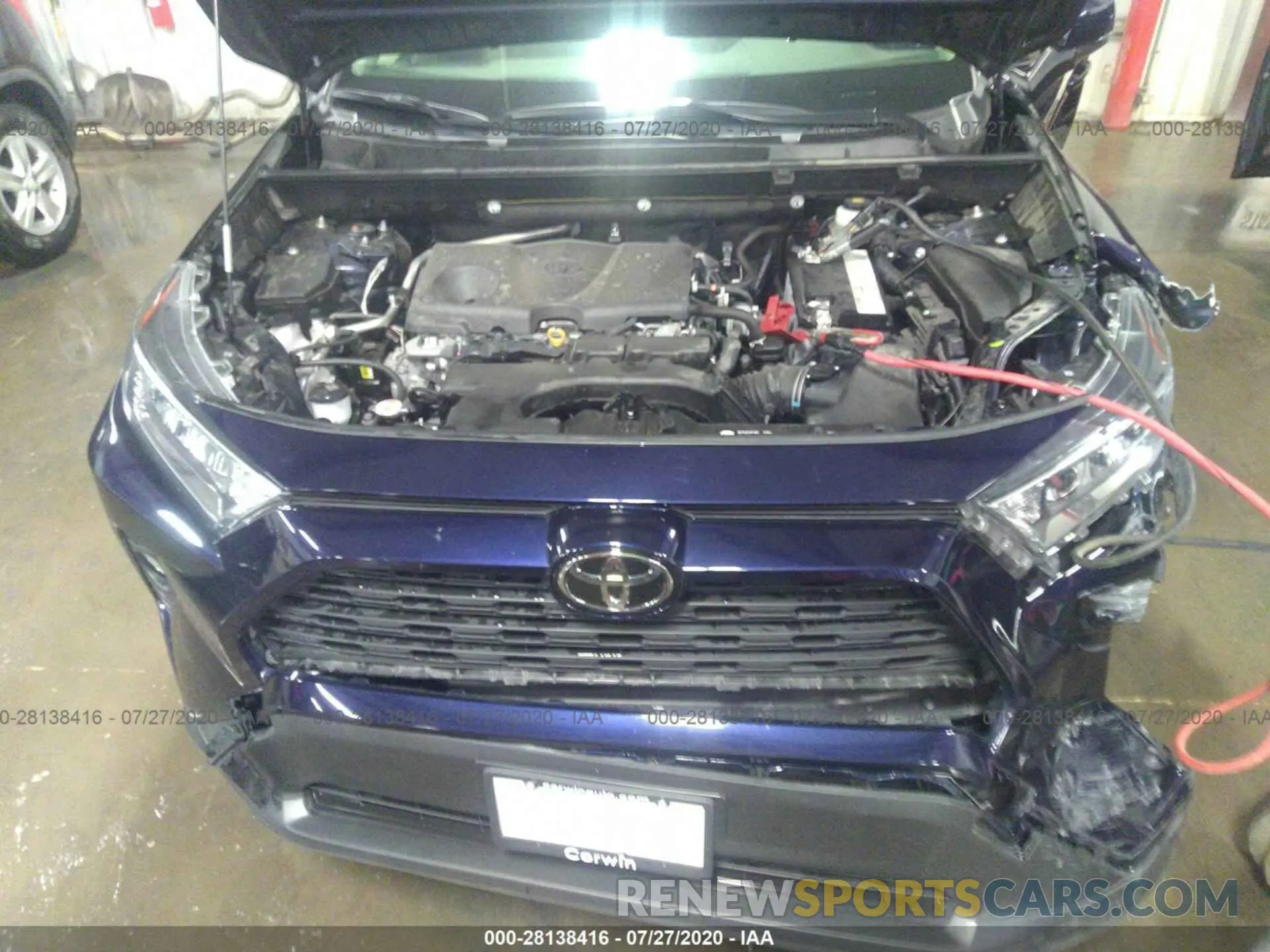 10 Photograph of a damaged car JTMP1RFV2KD510249 TOYOTA RAV4 2019