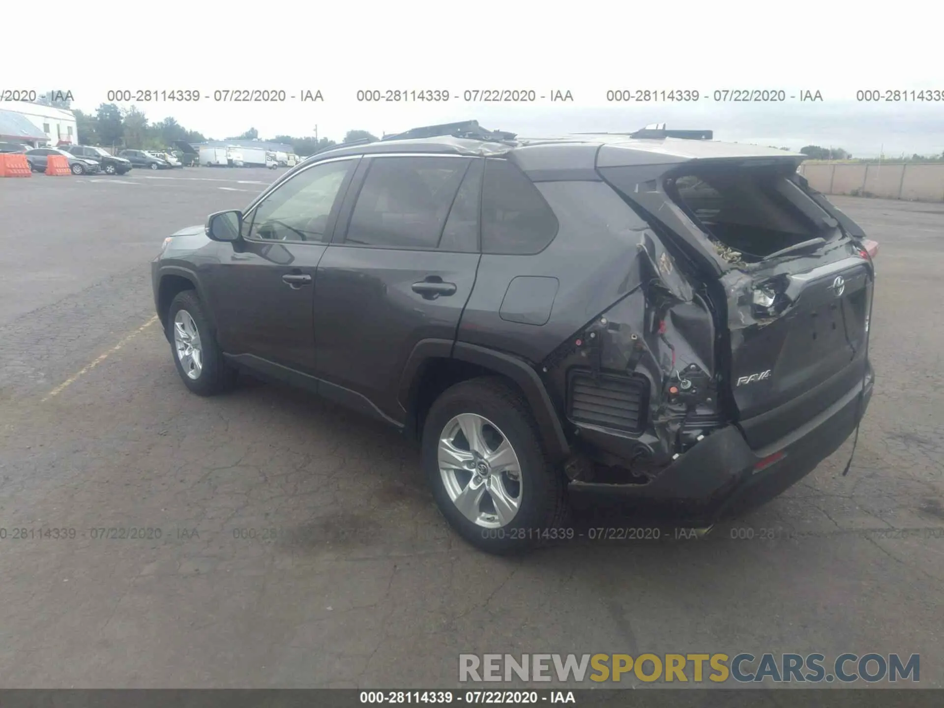 3 Photograph of a damaged car JTMP1RFV3KD012075 TOYOTA RAV4 2019