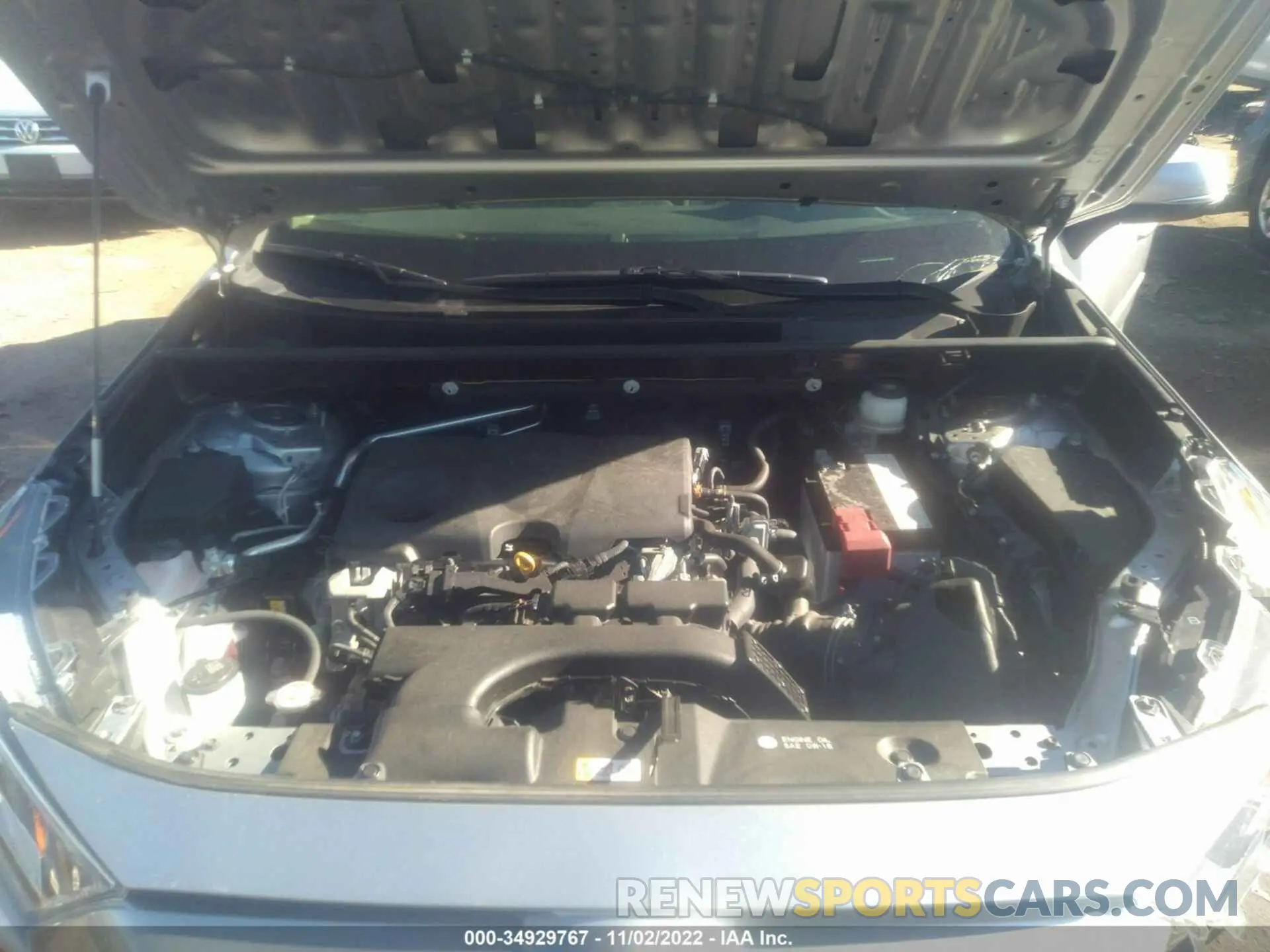 10 Фотография поврежденного автомобиля JTMP1RFV3KD042368 TOYOTA RAV4 2019