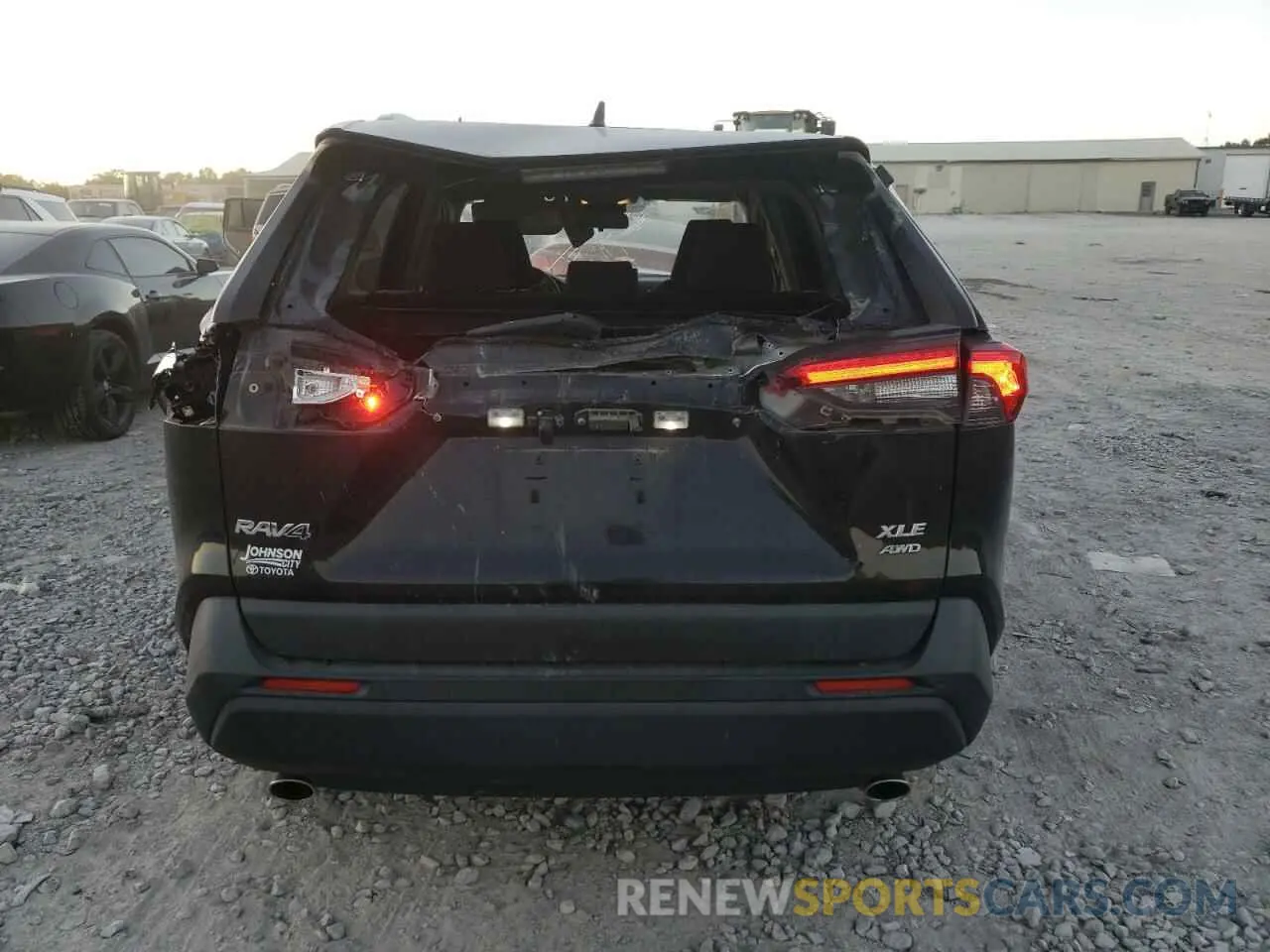 6 Фотография поврежденного автомобиля JTMP1RFV3KD501303 TOYOTA RAV4 2019