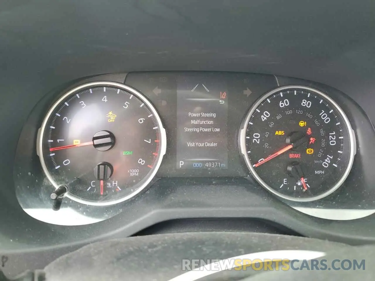 9 Photograph of a damaged car JTMP1RFV4KD025921 TOYOTA RAV4 2019
