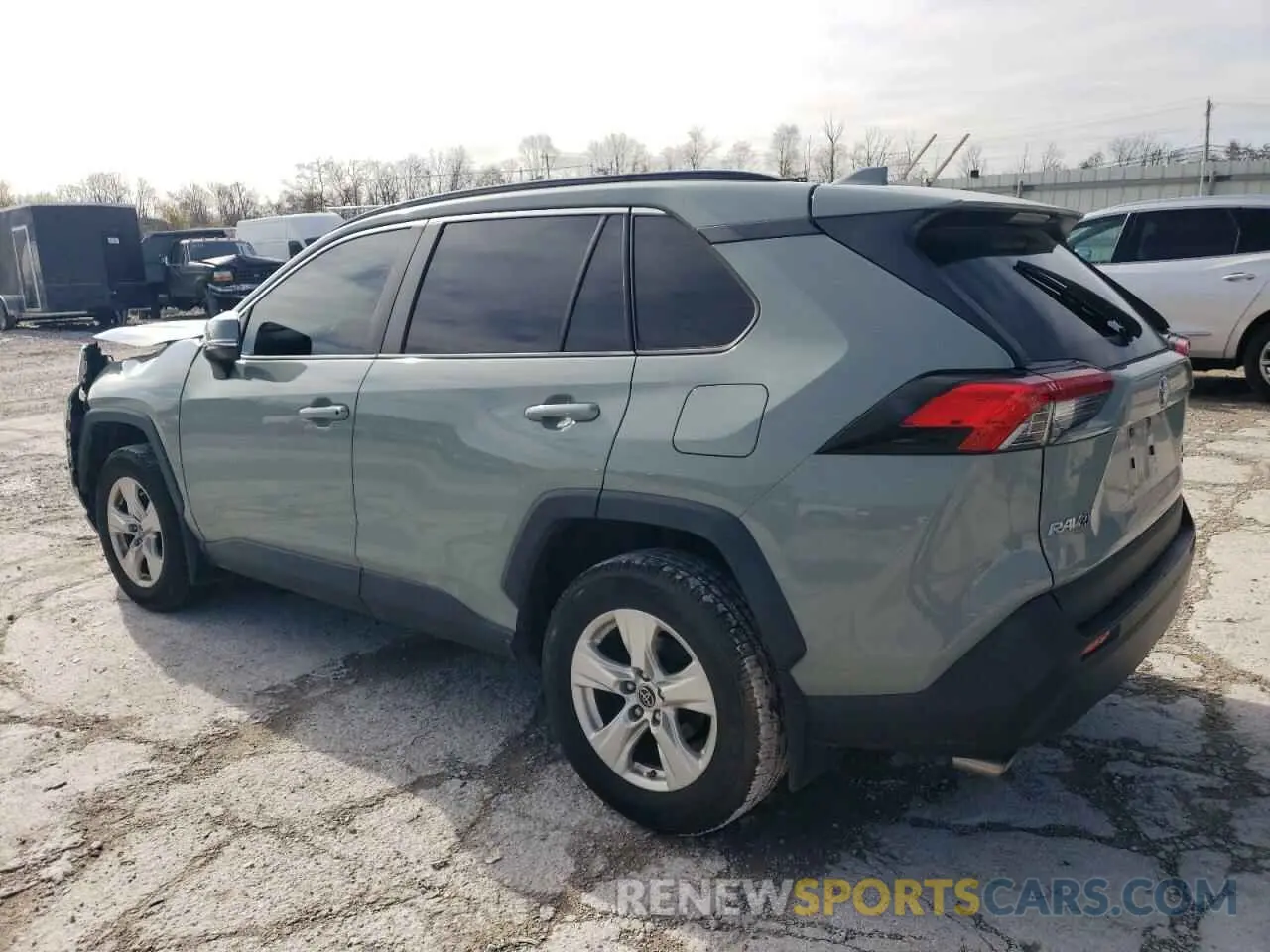 2 Photograph of a damaged car JTMP1RFV4KD038183 TOYOTA RAV4 2019