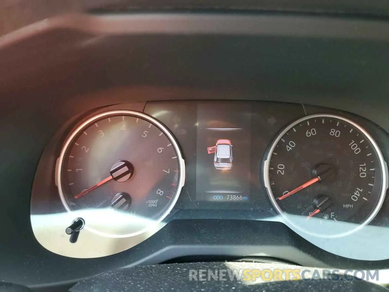 9 Photograph of a damaged car JTMP1RFV4KD046008 TOYOTA RAV4 2019