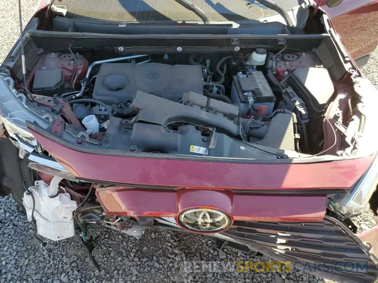 12 Photograph of a damaged car JTMP1RFV5KD039987 TOYOTA RAV4 2019