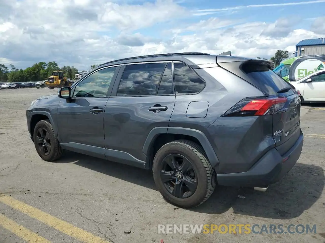 2 Photograph of a damaged car JTMP1RFV5KD044767 TOYOTA RAV4 2019