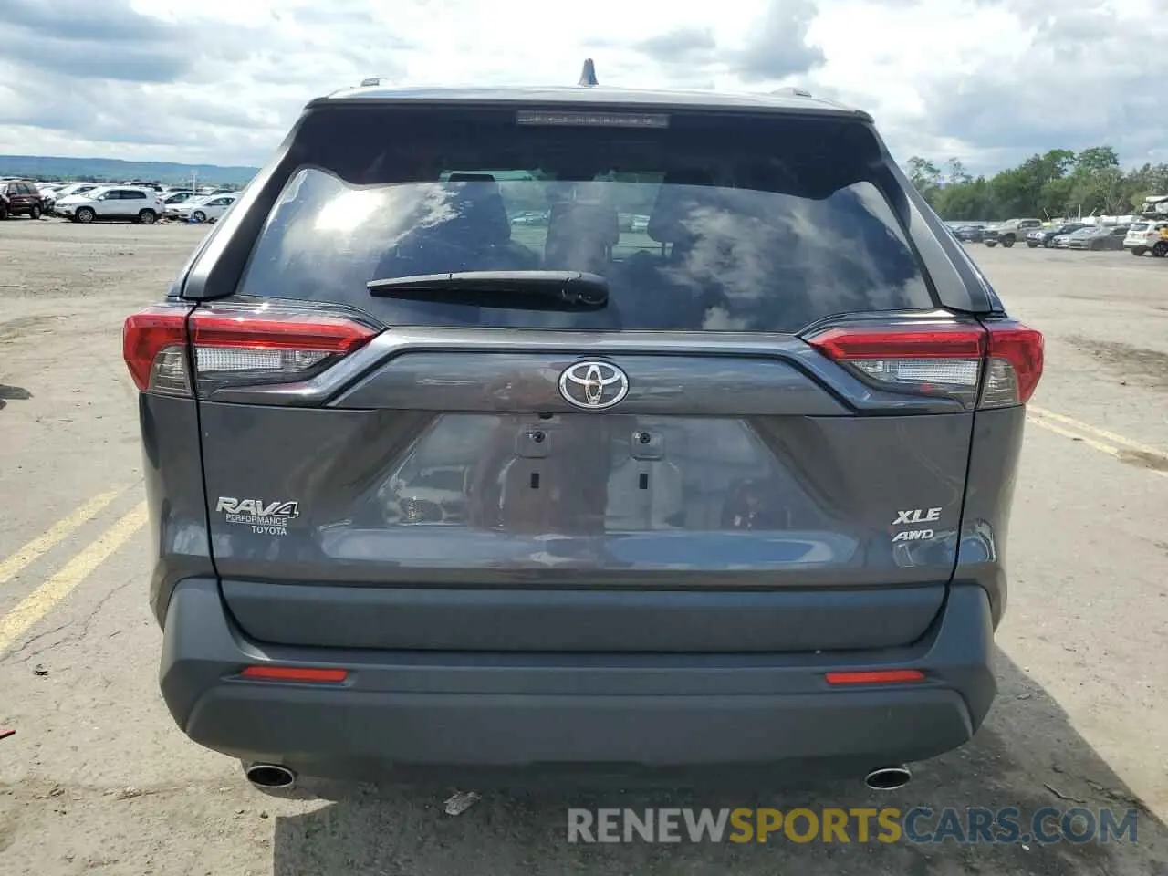 6 Photograph of a damaged car JTMP1RFV5KD044767 TOYOTA RAV4 2019