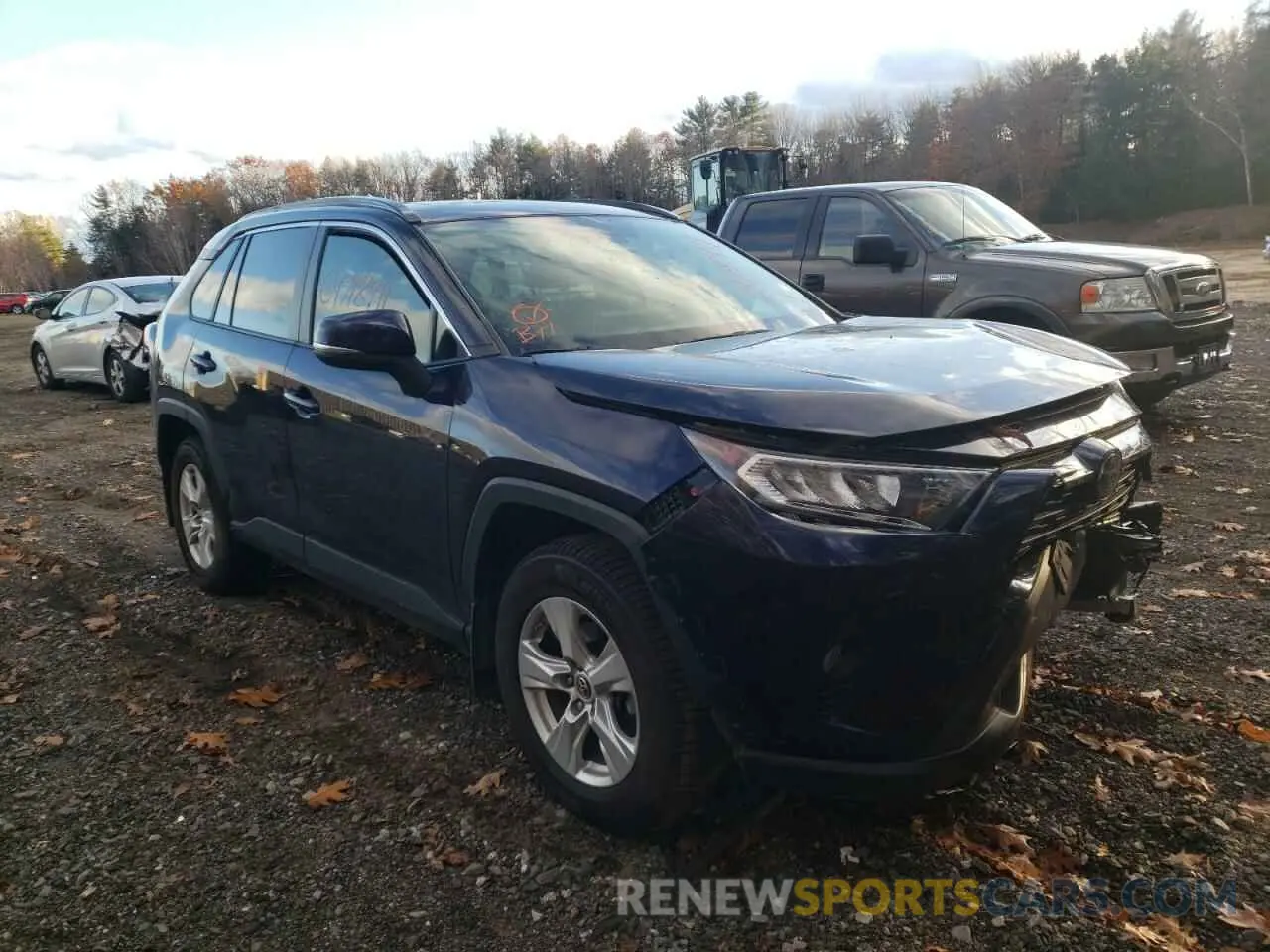 1 Photograph of a damaged car JTMP1RFV6KD032577 TOYOTA RAV4 2019