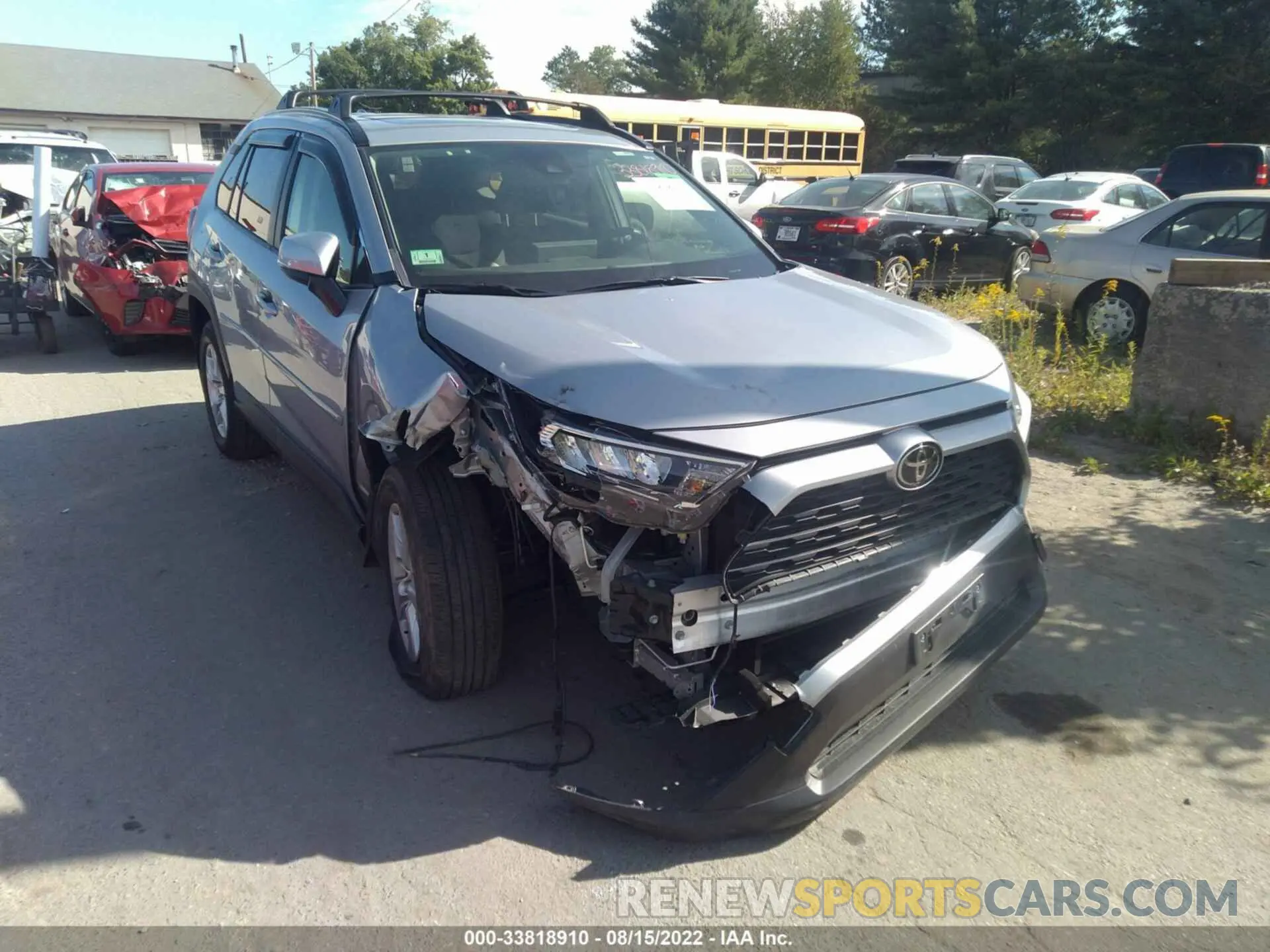 6 Фотография поврежденного автомобиля JTMP1RFV6KD042543 TOYOTA RAV4 2019