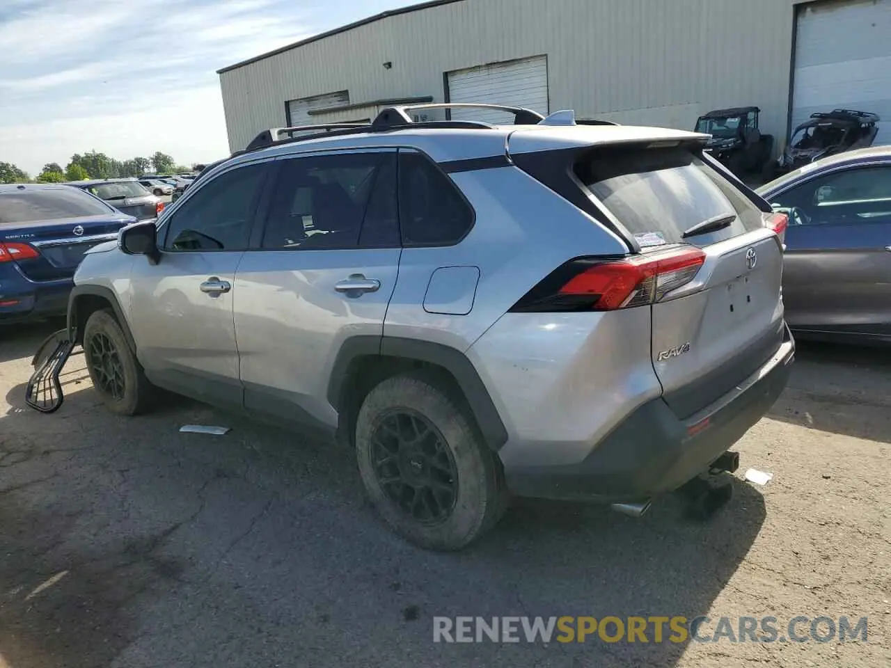 2 Photograph of a damaged car JTMP1RFV6KD046351 TOYOTA RAV4 2019