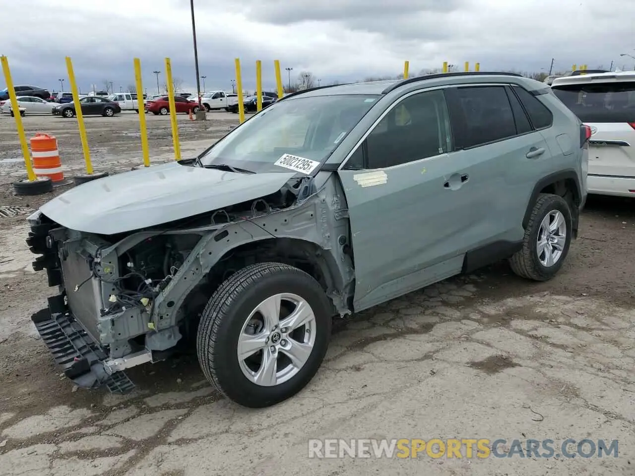 1 Фотография поврежденного автомобиля JTMP1RFV6KD502204 TOYOTA RAV4 2019