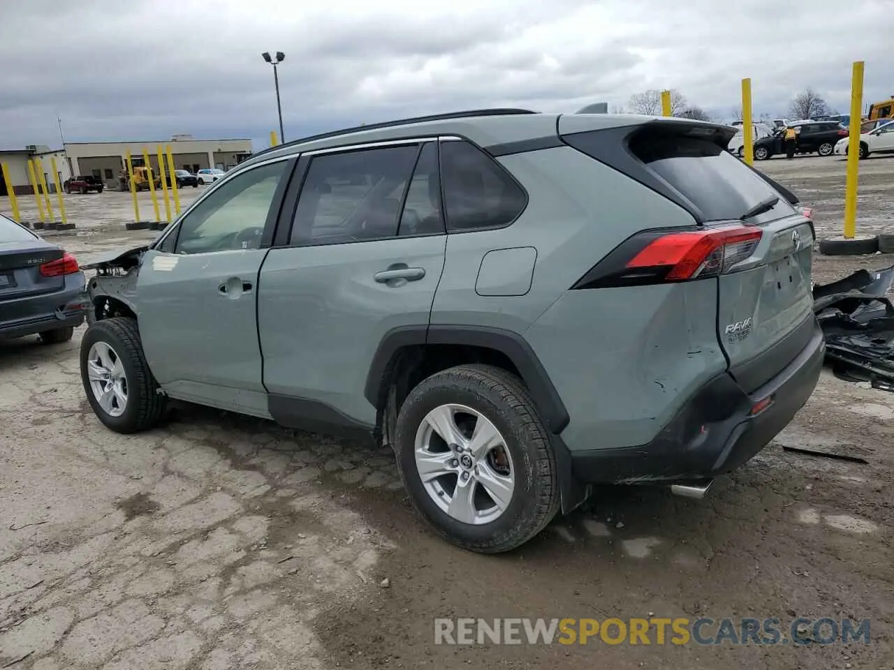 2 Фотография поврежденного автомобиля JTMP1RFV6KD502204 TOYOTA RAV4 2019
