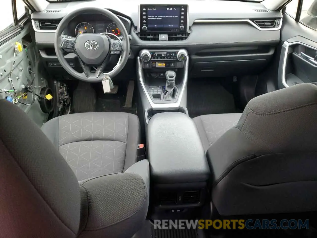 8 Фотография поврежденного автомобиля JTMP1RFV6KD502204 TOYOTA RAV4 2019