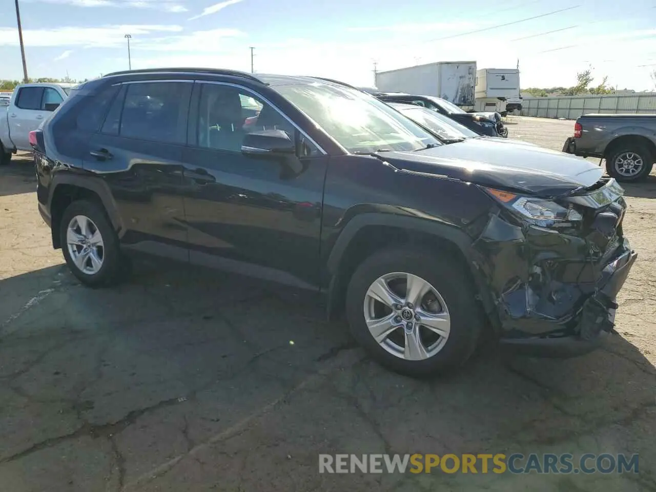 4 Photograph of a damaged car JTMP1RFV6KJ005607 TOYOTA RAV4 2019