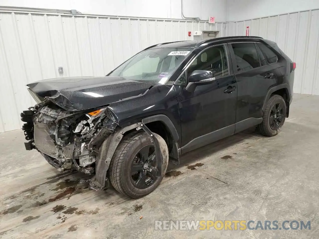 1 Photograph of a damaged car JTMP1RFV8KD007129 TOYOTA RAV4 2019