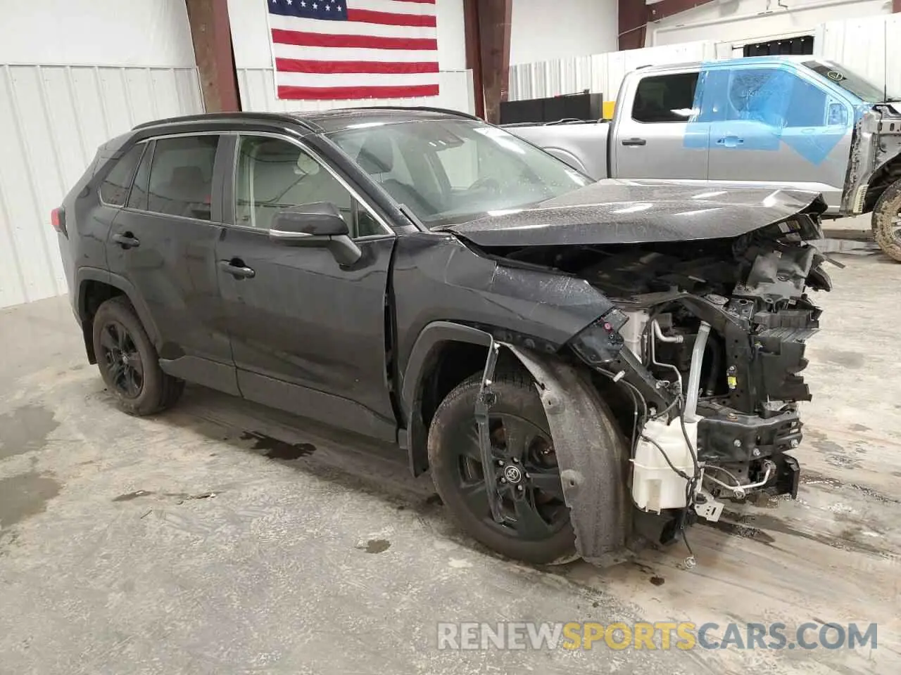 4 Photograph of a damaged car JTMP1RFV8KD007129 TOYOTA RAV4 2019