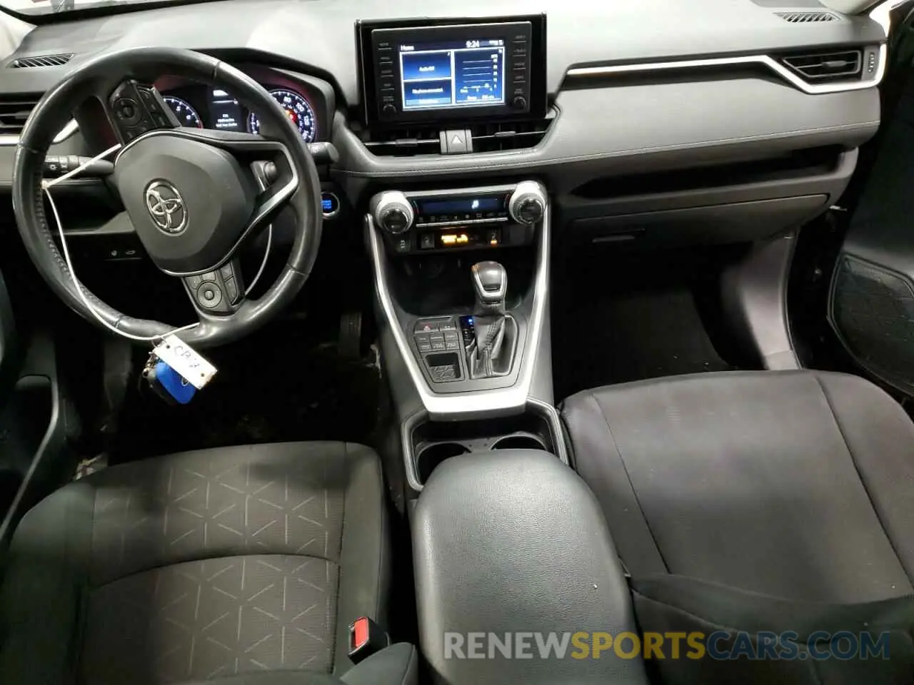 8 Photograph of a damaged car JTMP1RFV8KD007129 TOYOTA RAV4 2019