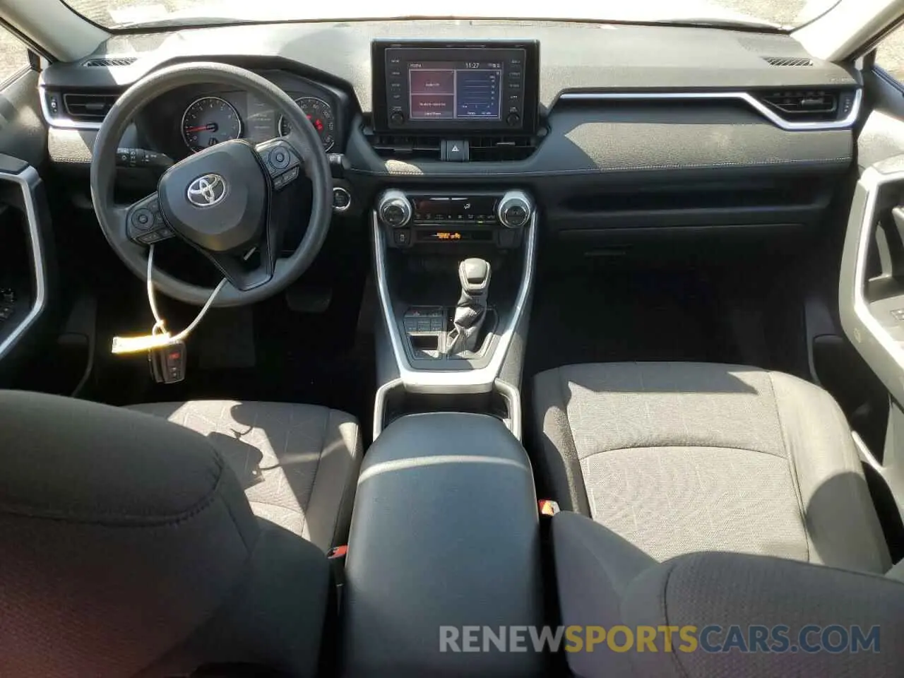 8 Photograph of a damaged car JTMP1RFV8KD009012 TOYOTA RAV4 2019
