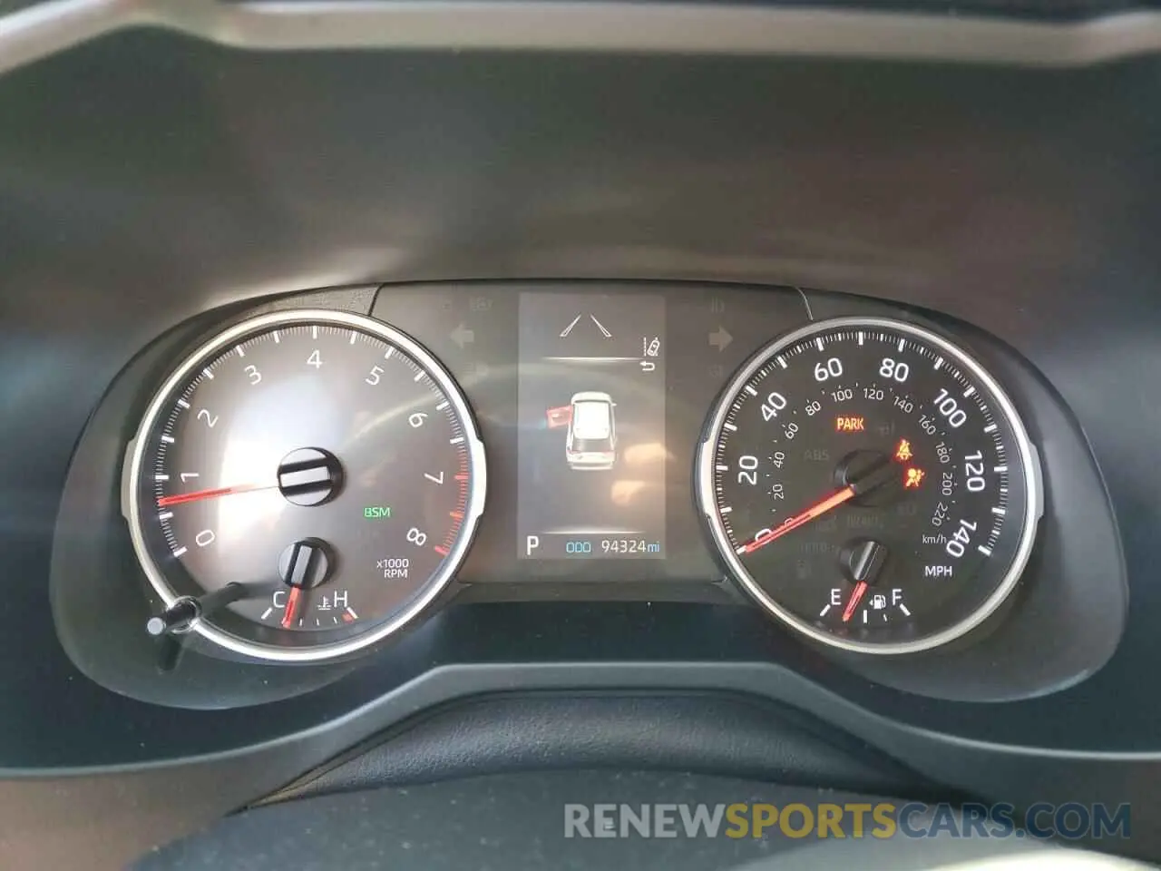 9 Photograph of a damaged car JTMP1RFV8KD009012 TOYOTA RAV4 2019