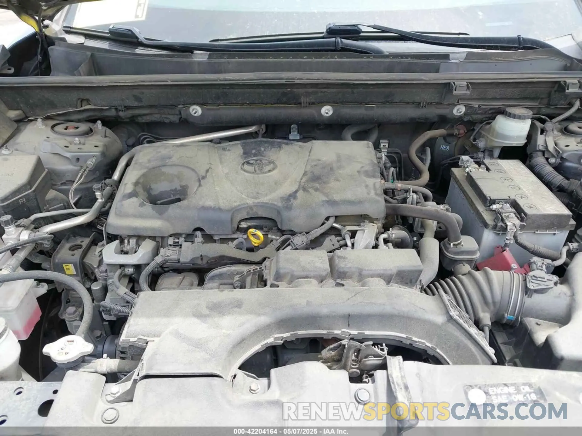 10 Фотография поврежденного автомобиля JTMP1RFV8KD030071 TOYOTA RAV4 2019
