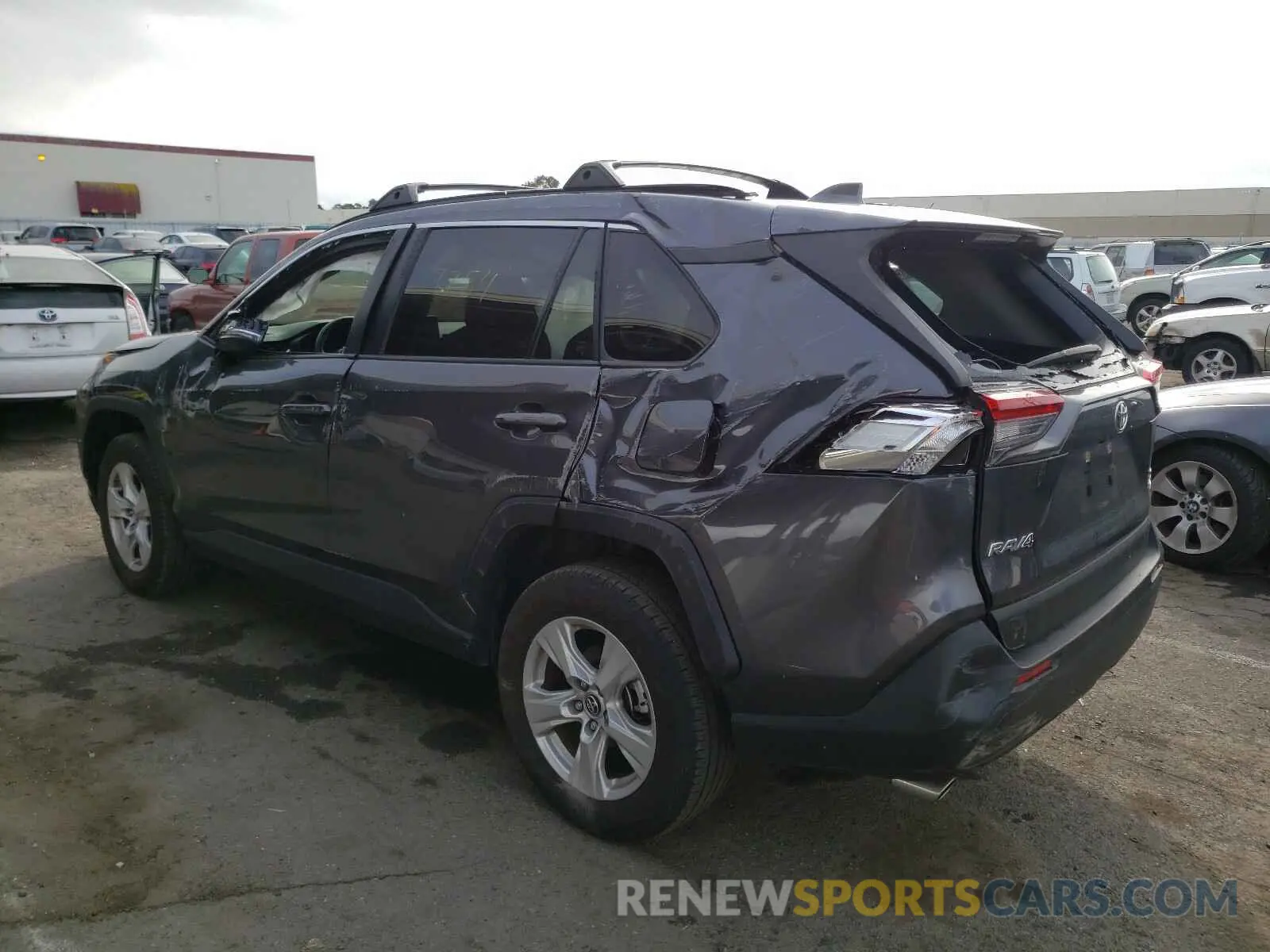 3 Photograph of a damaged car JTMP1RFV8KD034394 TOYOTA RAV4 2019