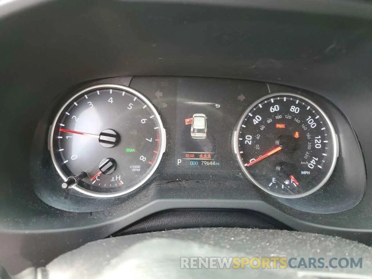 9 Photograph of a damaged car JTMP1RFV9KD026658 TOYOTA RAV4 2019