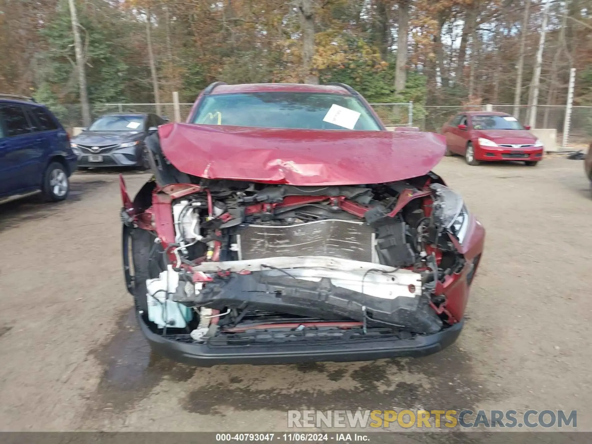 13 Photograph of a damaged car JTMP1RFV9KD031827 TOYOTA RAV4 2019