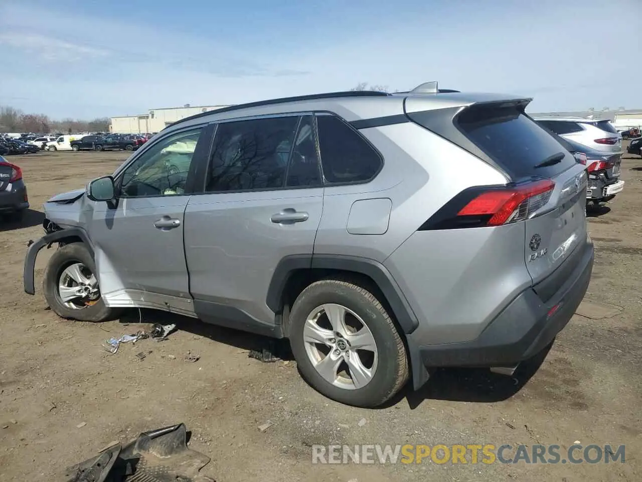2 Photograph of a damaged car JTMP1RFV9KD045193 TOYOTA RAV4 2019