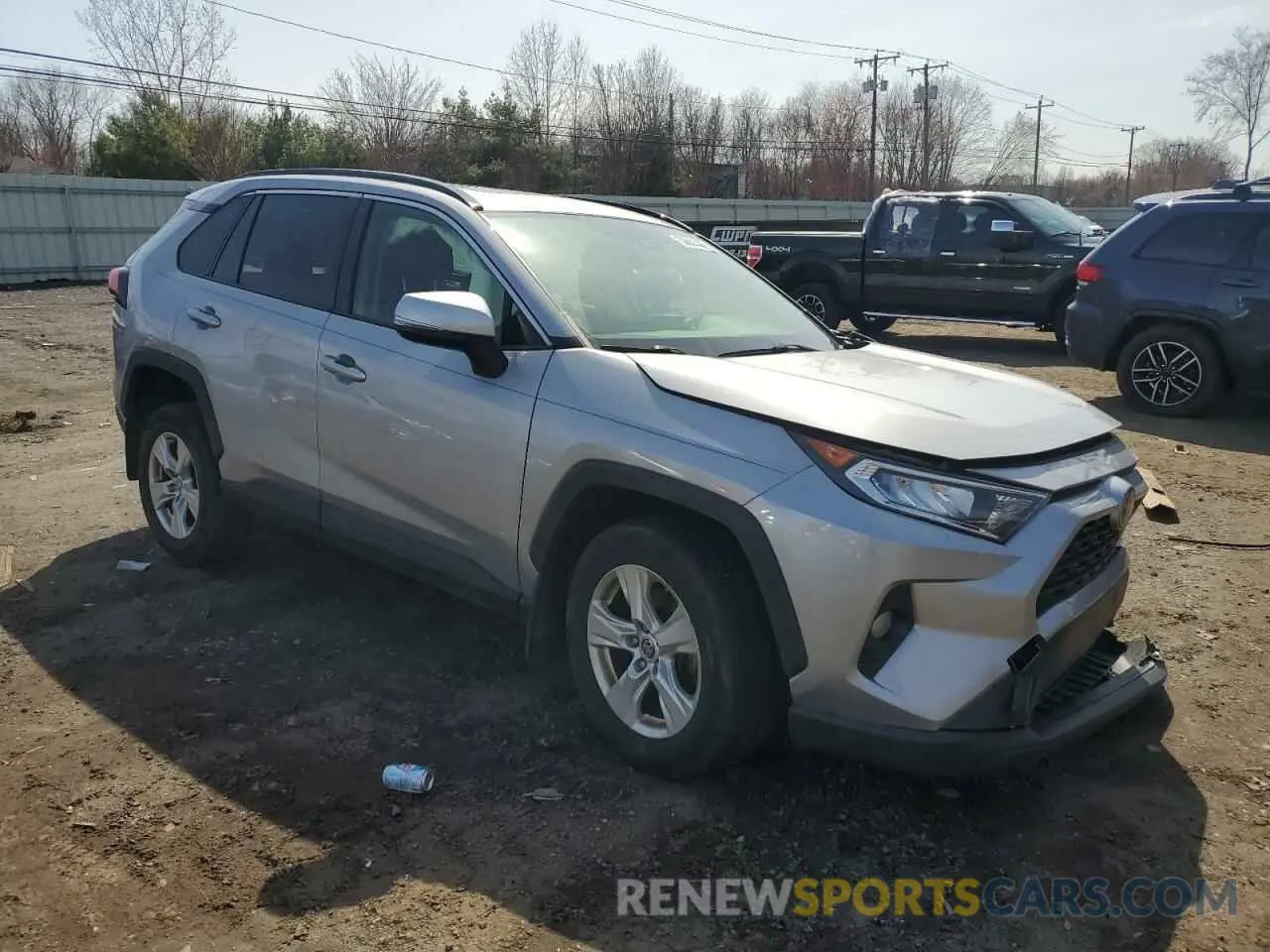 4 Photograph of a damaged car JTMP1RFV9KD045193 TOYOTA RAV4 2019