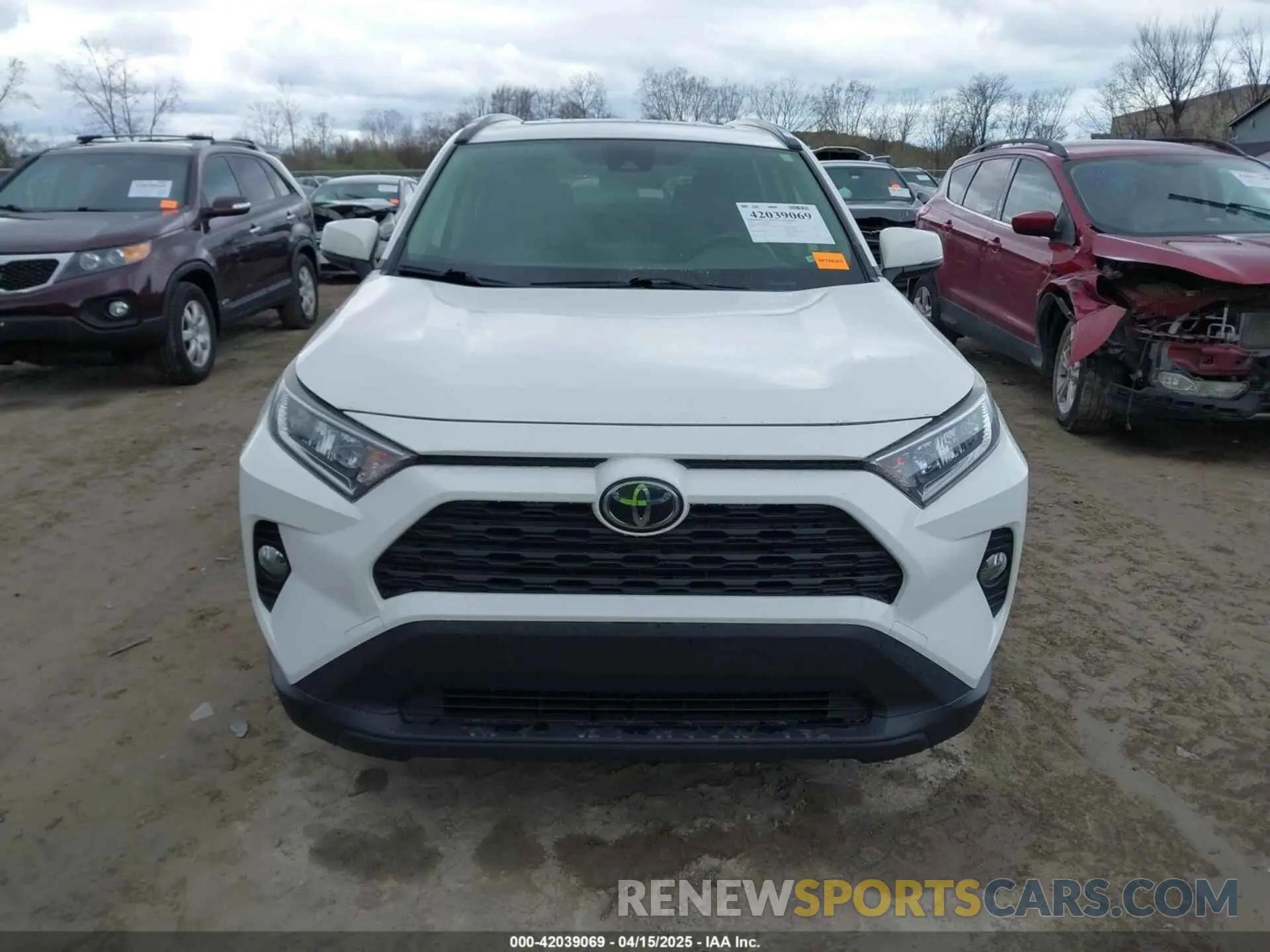 12 Photograph of a damaged car JTMP1RFV9KJ006315 TOYOTA RAV4 2019