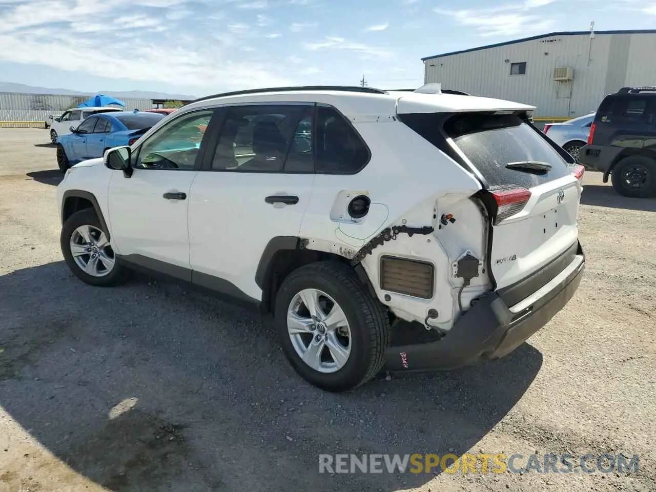 2 Фотография поврежденного автомобиля JTMP1RFVXKD023638 TOYOTA RAV4 2019
