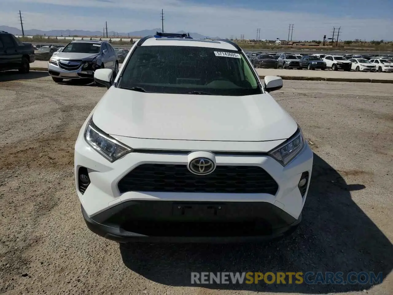 5 Фотография поврежденного автомобиля JTMP1RFVXKD023638 TOYOTA RAV4 2019