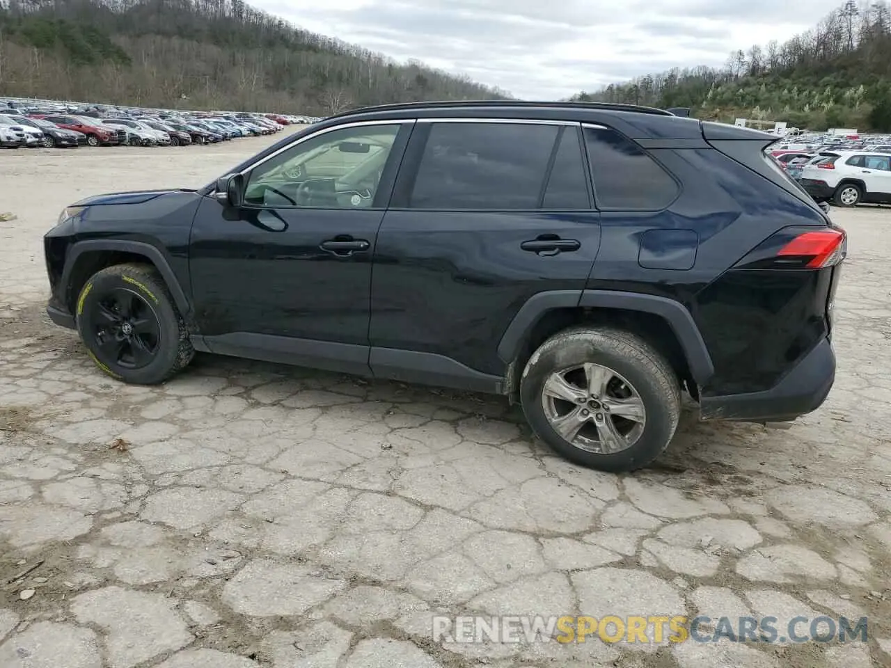 2 Photograph of a damaged car JTMP1RFVXKD508099 TOYOTA RAV4 2019