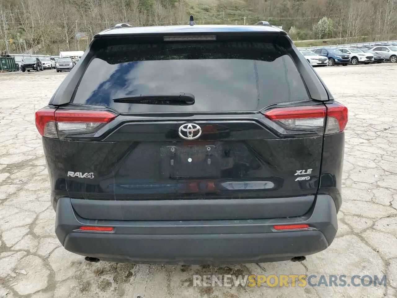 6 Photograph of a damaged car JTMP1RFVXKD508099 TOYOTA RAV4 2019