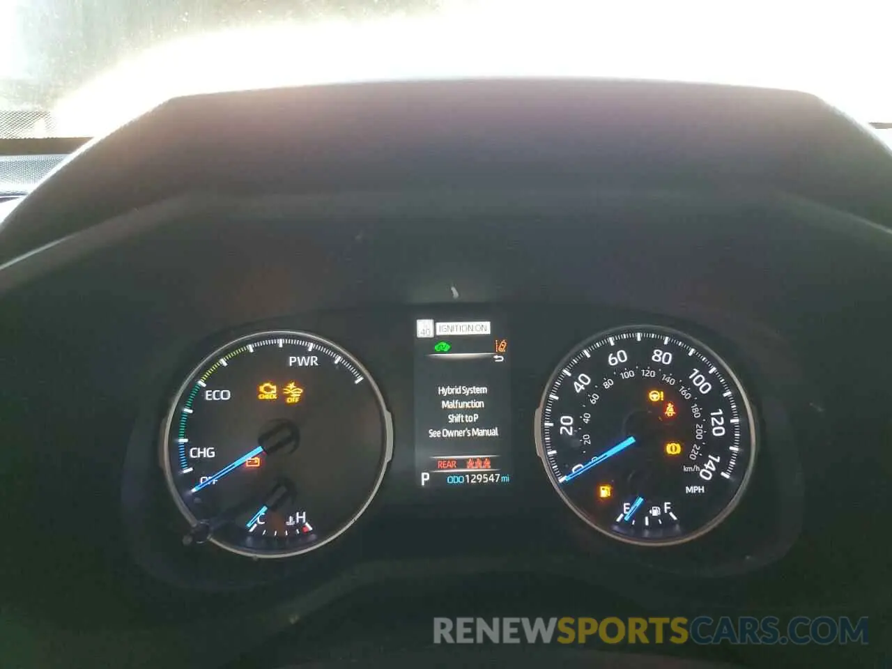 9 Photograph of a damaged car JTMRWRFV0KD503651 TOYOTA RAV4 2019