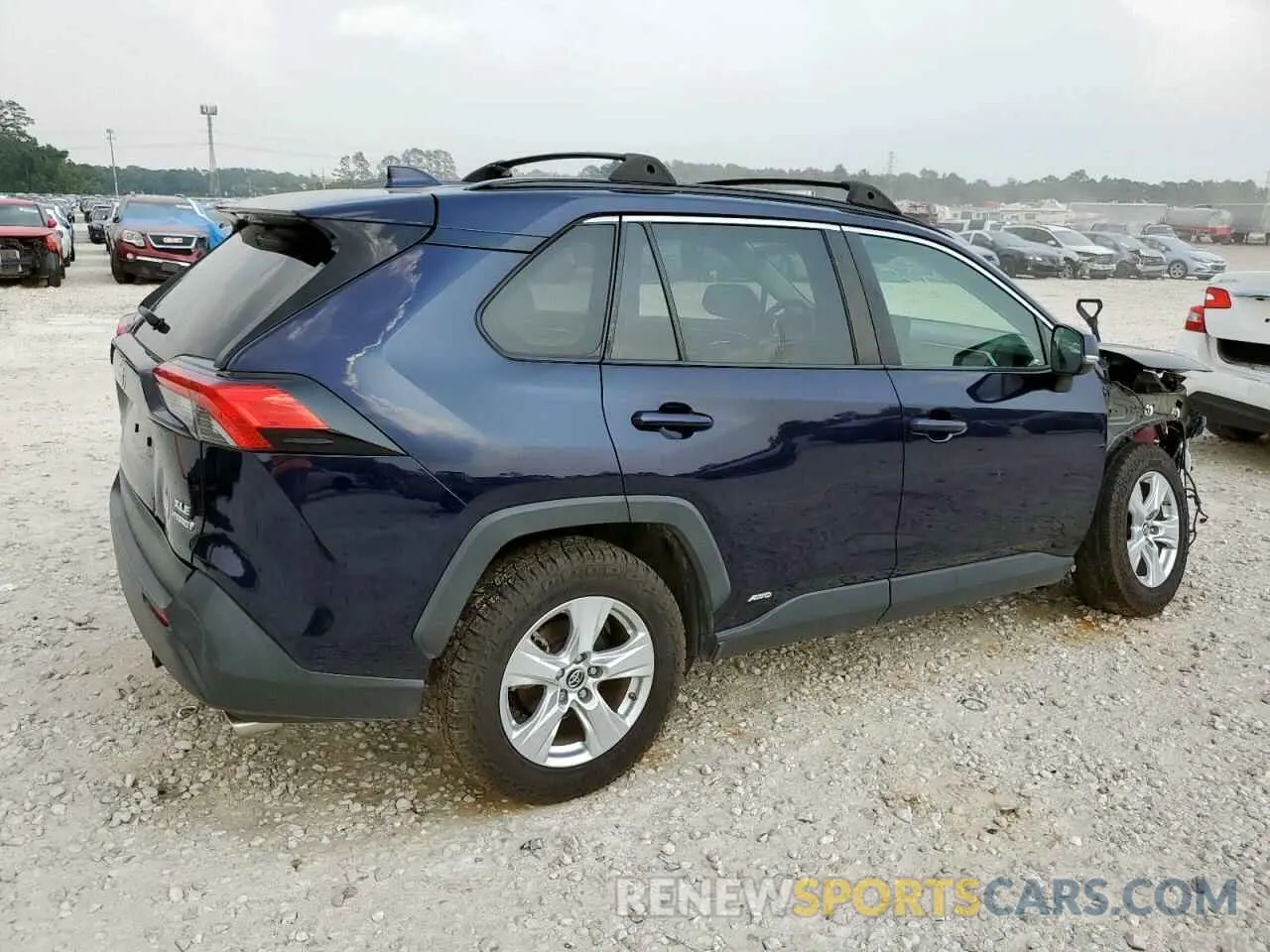 3 Photograph of a damaged car JTMRWRFV0KD503813 TOYOTA RAV4 2019