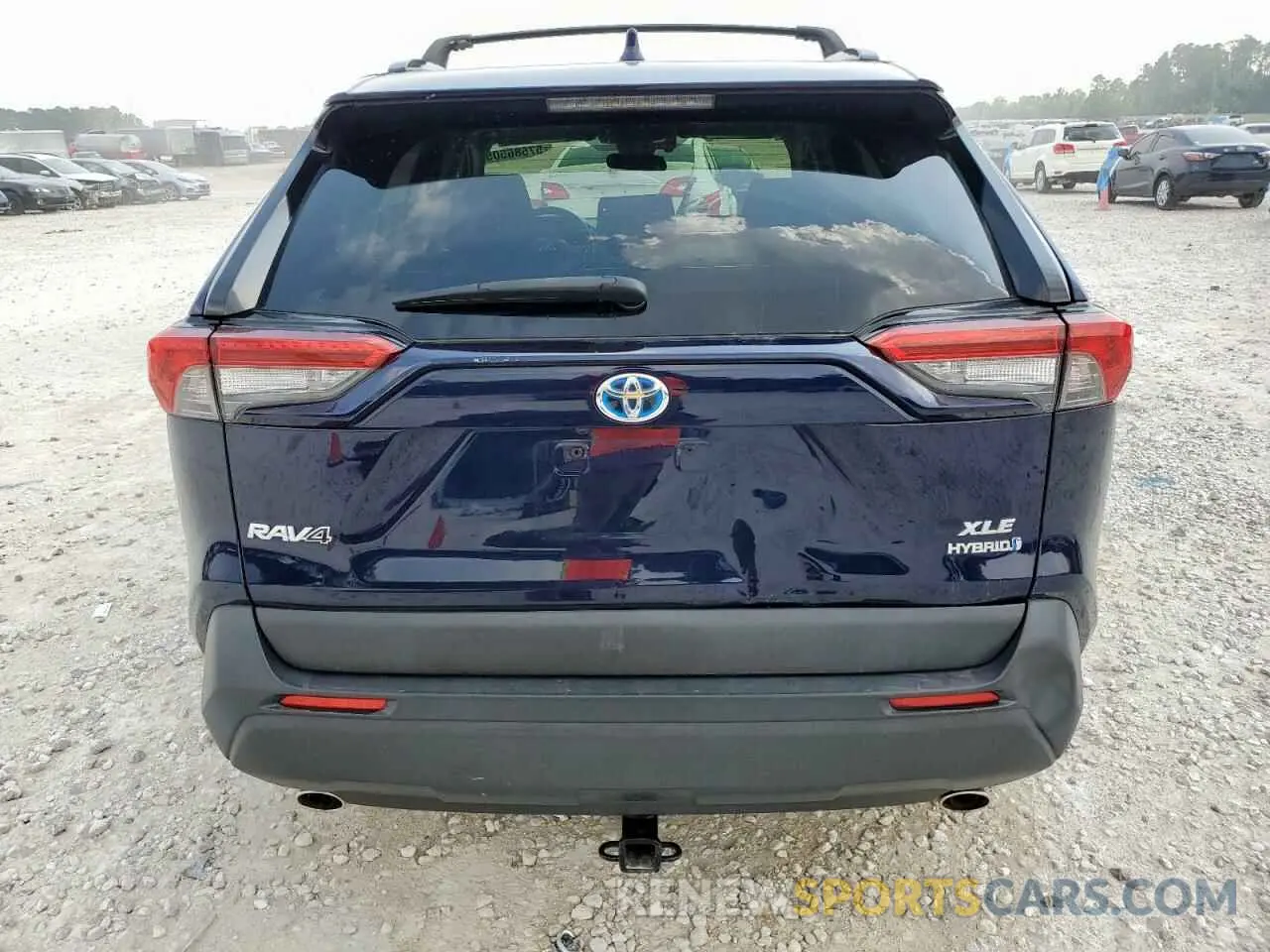 6 Photograph of a damaged car JTMRWRFV0KD503813 TOYOTA RAV4 2019
