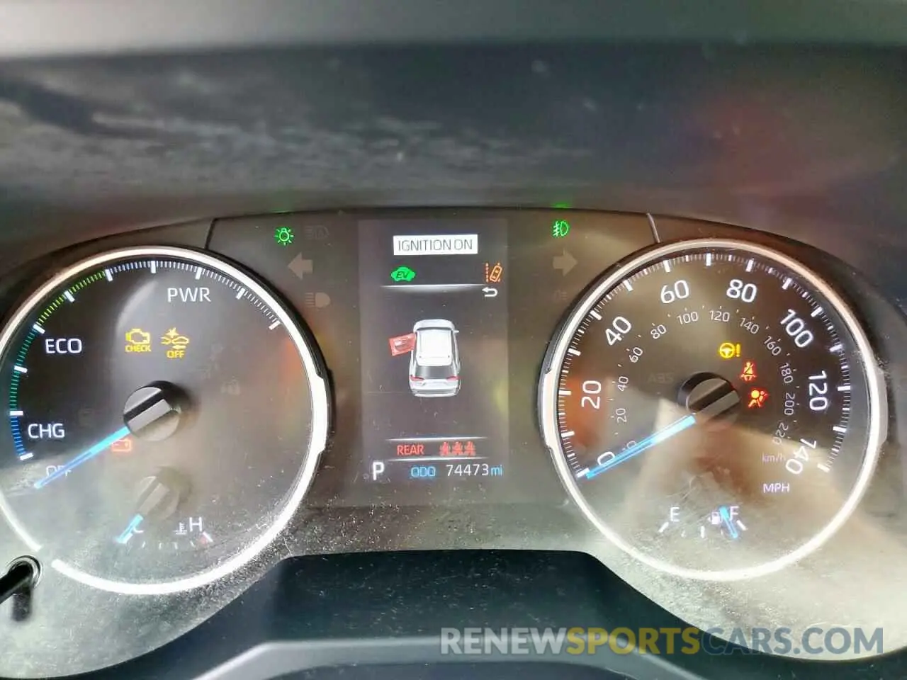 9 Photograph of a damaged car JTMRWRFV0KD503813 TOYOTA RAV4 2019
