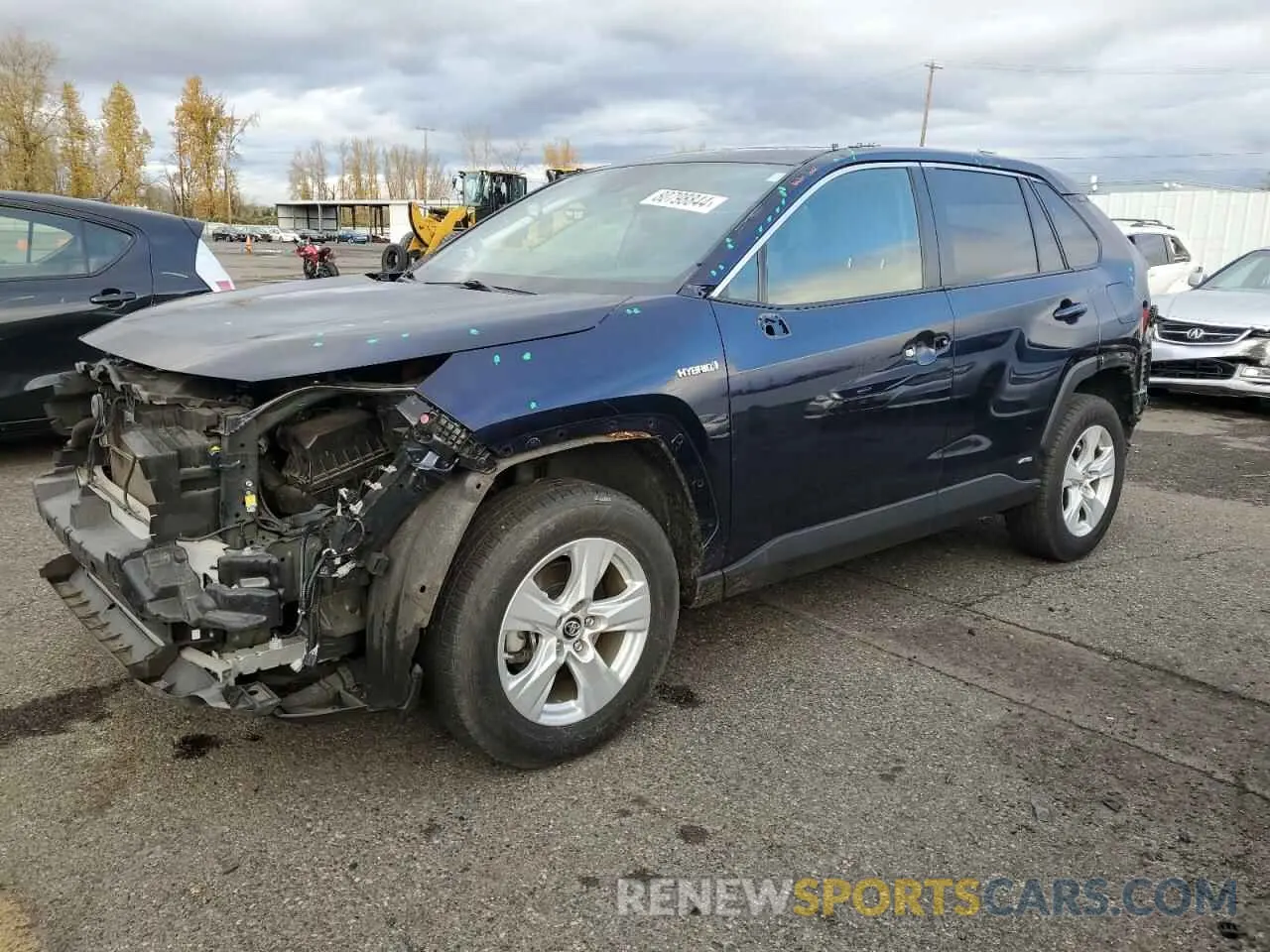 1 Фотография поврежденного автомобиля JTMRWRFV1KD024994 TOYOTA RAV4 2019