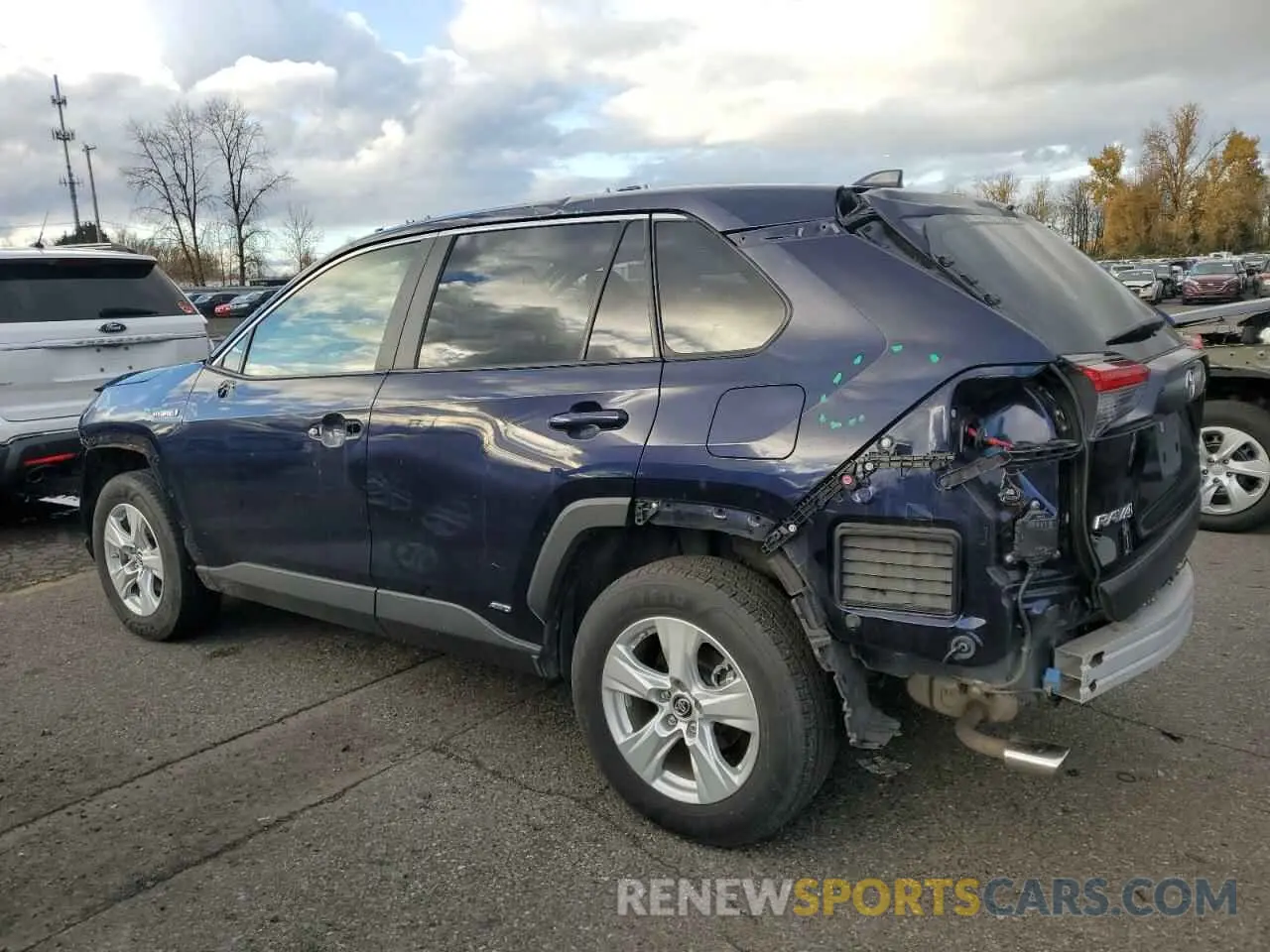 2 Фотография поврежденного автомобиля JTMRWRFV1KD024994 TOYOTA RAV4 2019